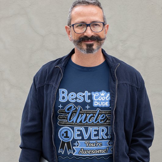 Bester Onkel je #1 Sie sind Phantastisch Onkel Men T-Shirt