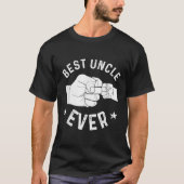 Bester Onkel je Faustschlag T-Shirt (Vorderseite)