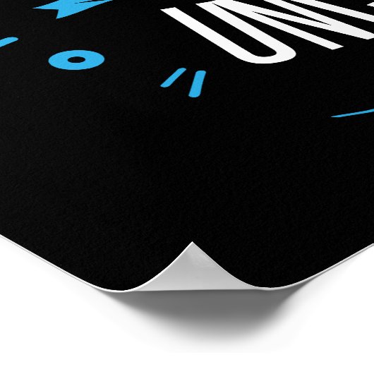 Bester Onkel je Poster (Ecke)