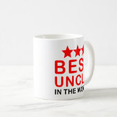 Bester Onkel Quote - bester Onkel In The World Kaffeetasse (VorderseiteRechts)