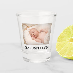 Bester Onkel überhaupt Familienfoto Schnapsglas