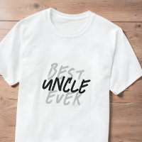 Bester Onkel überhaupt Moderne schwarze und weiße