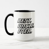 Bester Onkel überhaupt Modernes Rennen Tasse (Links)