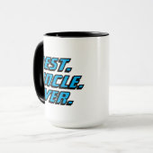 Bester Onkel überhaupt Modernes Rennen Tasse (Vorderseite Links)