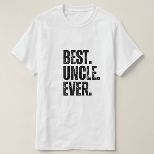 Bester Onkel überhaupt T-Shirt (Design vorne)