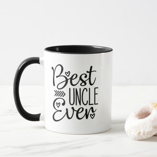 Bester Onkel überhaupt Tasse (Mit Donut)