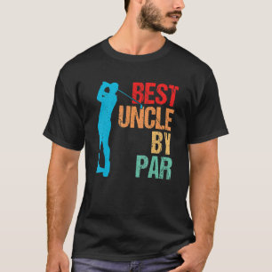 Bester Onkel von Herren Par Golf Liebhaber Sports T-Shirt