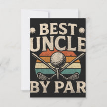 Bester Onkel von Par Lustiger Golf-Zitat-Geschenkk