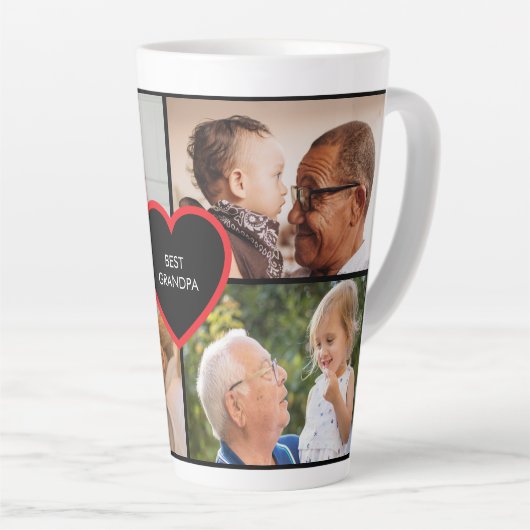 Bester Opa 4 Foto  Milchtasse (Rechte Ecke)