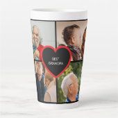 Bester Opa 4 Foto  Milchtasse (Vorderseite)