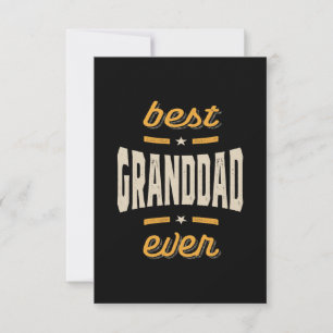 Bester Opa Aller Geschenk Vater-Tag RSVP Karte