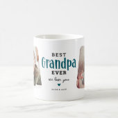 Bester OPA Aller Zeiten 2 Foto Süßes Geschenk Kaffeetasse (Mittel)