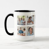 Bester Opa Aller Zeiten Benutzerdefinierte 9-Foto- Tasse (Links)