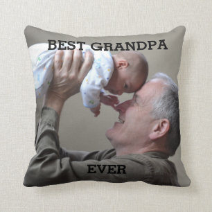 Bester Opa Aller Zeiten Benutzerdefiniertes Foto E Kissen
