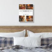 Bester Opa Aller Zeiten Foto-Collage Leinwanddruck (Insitu (Schlafzimmer))