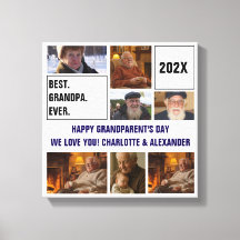 Bester Opa Aller Zeiten Foto-Collage und Benutzerd