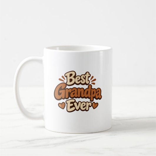 Bester Opa Aller Zeiten Geschenk Kaffeetasse (Links)