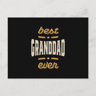 Bester Opa Aller Zeiten Geschenk VaterTag Postkarte