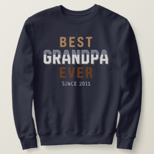 Bester Opa Aller Zeiten Jahr Sweatshirt