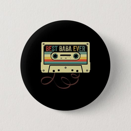 Bester Opa aller Zeiten Vatertag Fanny Dad  Button (Vorderseite)