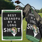Bester Opa bei weitem Foto Name Golfhandtuch
