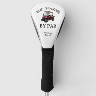 Bester Opa By Par | Vatertag Geschenk Golf Kopf Headcover