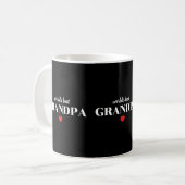 Bester Opa der Welt Benutzerdefiniertes Geschenk f Kaffeetasse (Vorderseite Links)