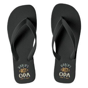 Bester Opa der Welt - Geschenk für Vater und Opa Badesandalen