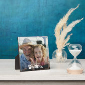 Bester Opa der Welt - Geschenk mit Gründungsdatum Fotoplatte (InSitu)