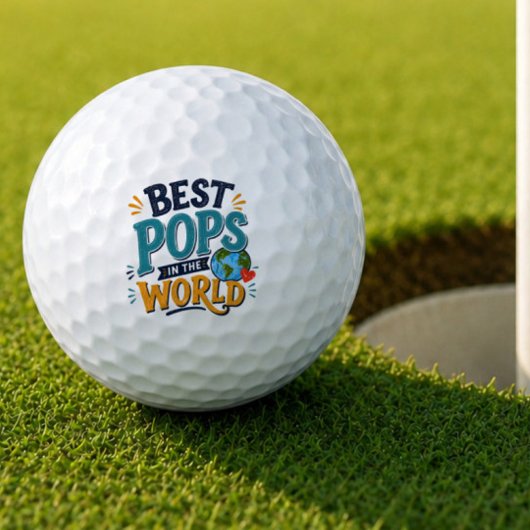 Bester Opa der Welt Golfball