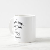 Bester Opa der Welt Kaffeetasse (Vorderseite Links)