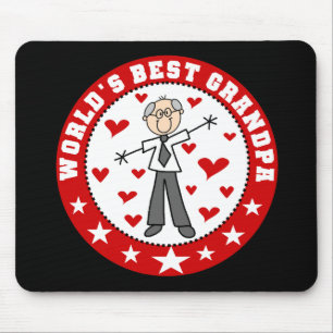 Bester Opa der Welt Mauspad