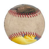 Bester Opa der Welt Personalisiert Einzigartig Baseball (Rückseite)