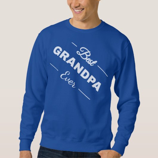 Bester Opa der Welt Sweatshirt (Vorderseite)