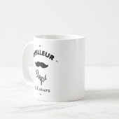 Bester Opa des Universums Kaffeetasse (Vorderseite Links)