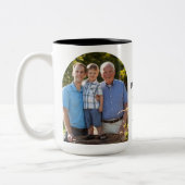Bester Opa ever 2 Fotocollage Tasse (Links)