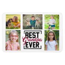 Bester Opa Ever 5 Enkelkinder Foto Collage