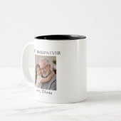 Bester Opa Ever Bild Zweifarbige Tasse (Vorderseite Links)