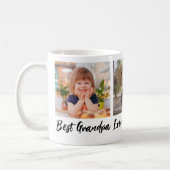 Bester Opa ever Enkelkinder 3 Fotocollage Kaffeetasse (Links)