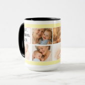 Bester Opa ever Foto-Collage | Großeltern Tasse (Vorderseite Links)