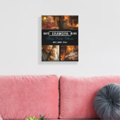 Bester Opa Ever Foto-Collage Leinwanddruck (Insitu (Wohnzimmer))