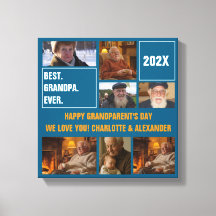 Bester Opa ever Foto-Collage und benutzerdefiniert