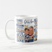 Bester Opa ever Foto-Geschenk Kaffeetasse (Links)