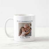 Bester Opa Ever Foto Kaffeetasse (Links)