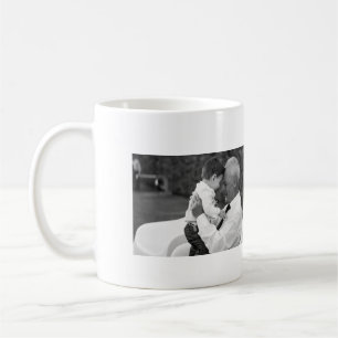Bester Opa ever Foto Name klassisch elegant Kaffeetasse