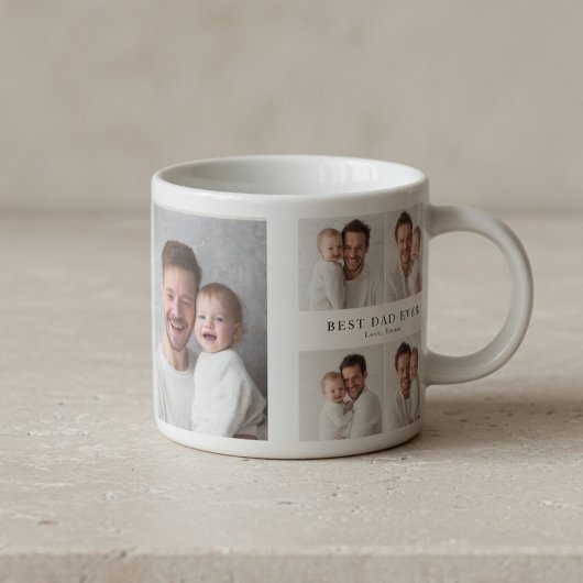 Bester Opa ever Foto | Personalisiert Espressotasse