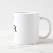 Bester Opa ever Jumbo-Tasse (Rechts)