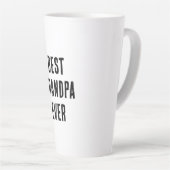 Bester Opa ever Milchtasse (Rechte Ecke)