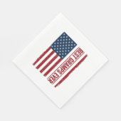 Bester Opa ever Patrioten-Flagge Vektor-Design_1 Serviette (Ecke)