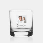 Bester Opa ever personalisiert Whiskyglas (Vorderseite)